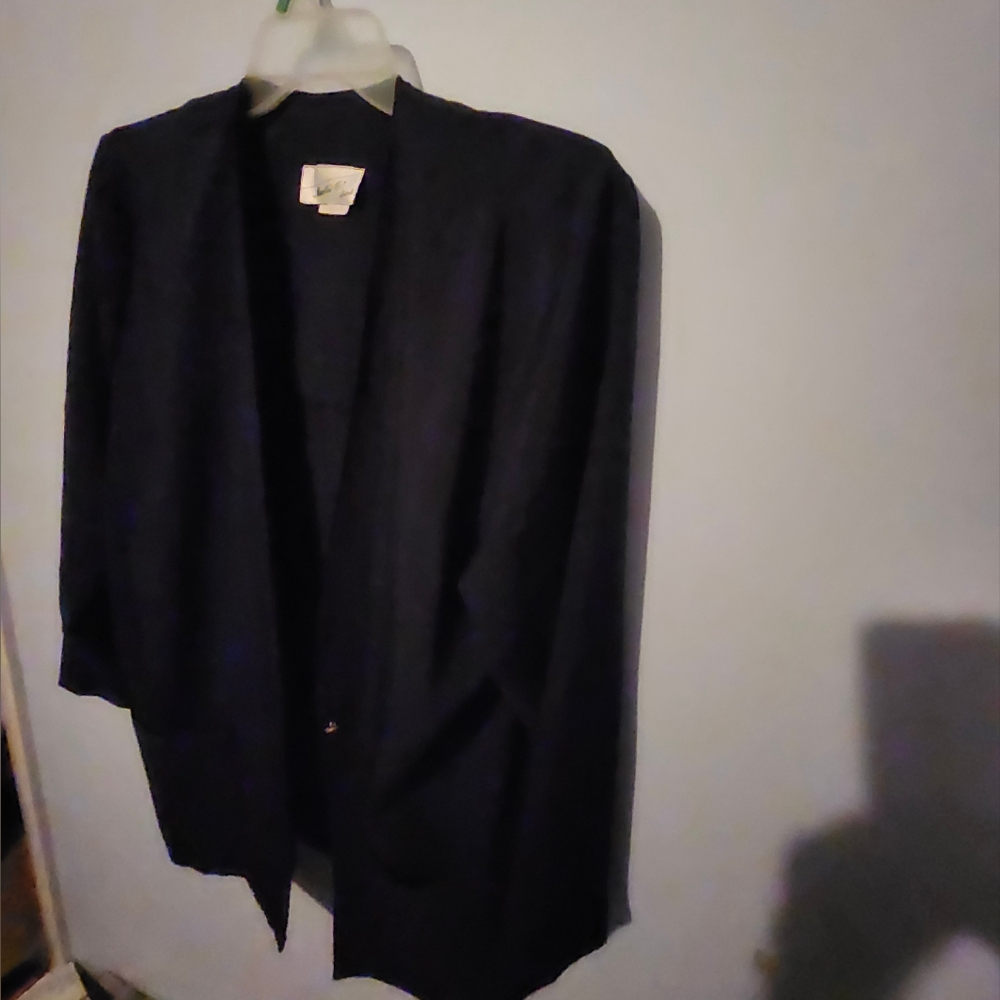 Elegant Navy Blue Women's Jacket